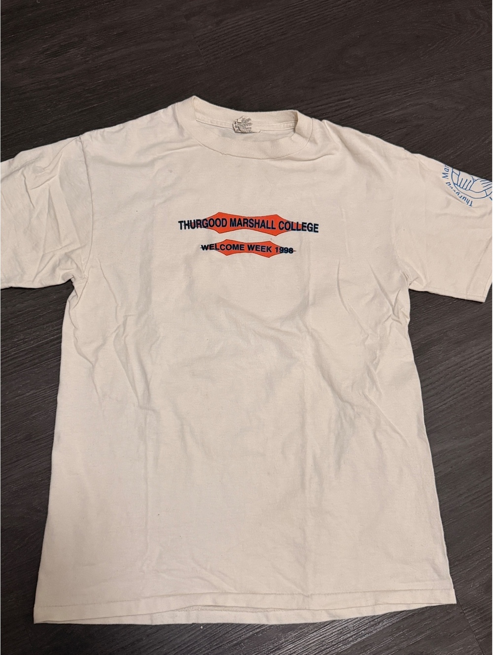 Vintage 1998 Oneita UCSD Thurgood Marshall College T-Shirt M